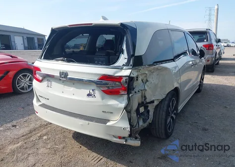 2018 Honda Odyssey Elite from USA, damaged, VIN 5FNRL6H97JB084759